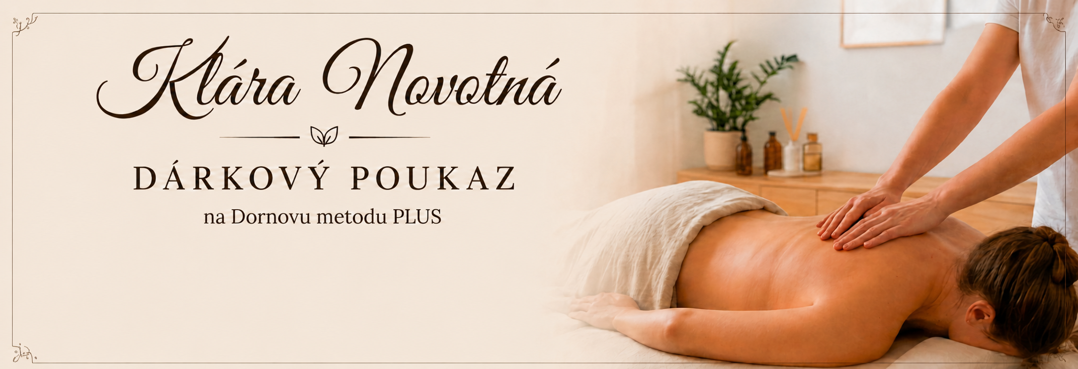 Dárkový poukaz – klasický design