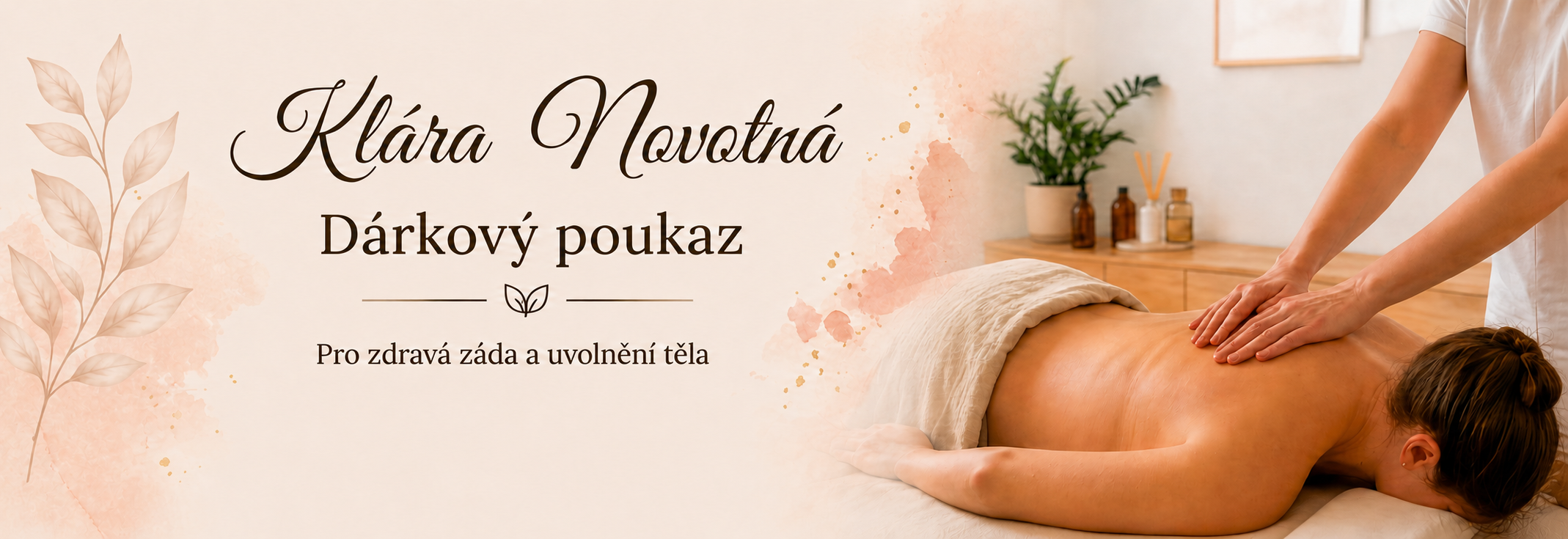 Návrh 2 – s motivem listů